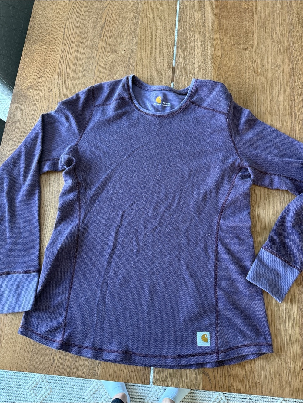 Carhartt Women's Plum Crewneck Thermal Shirt